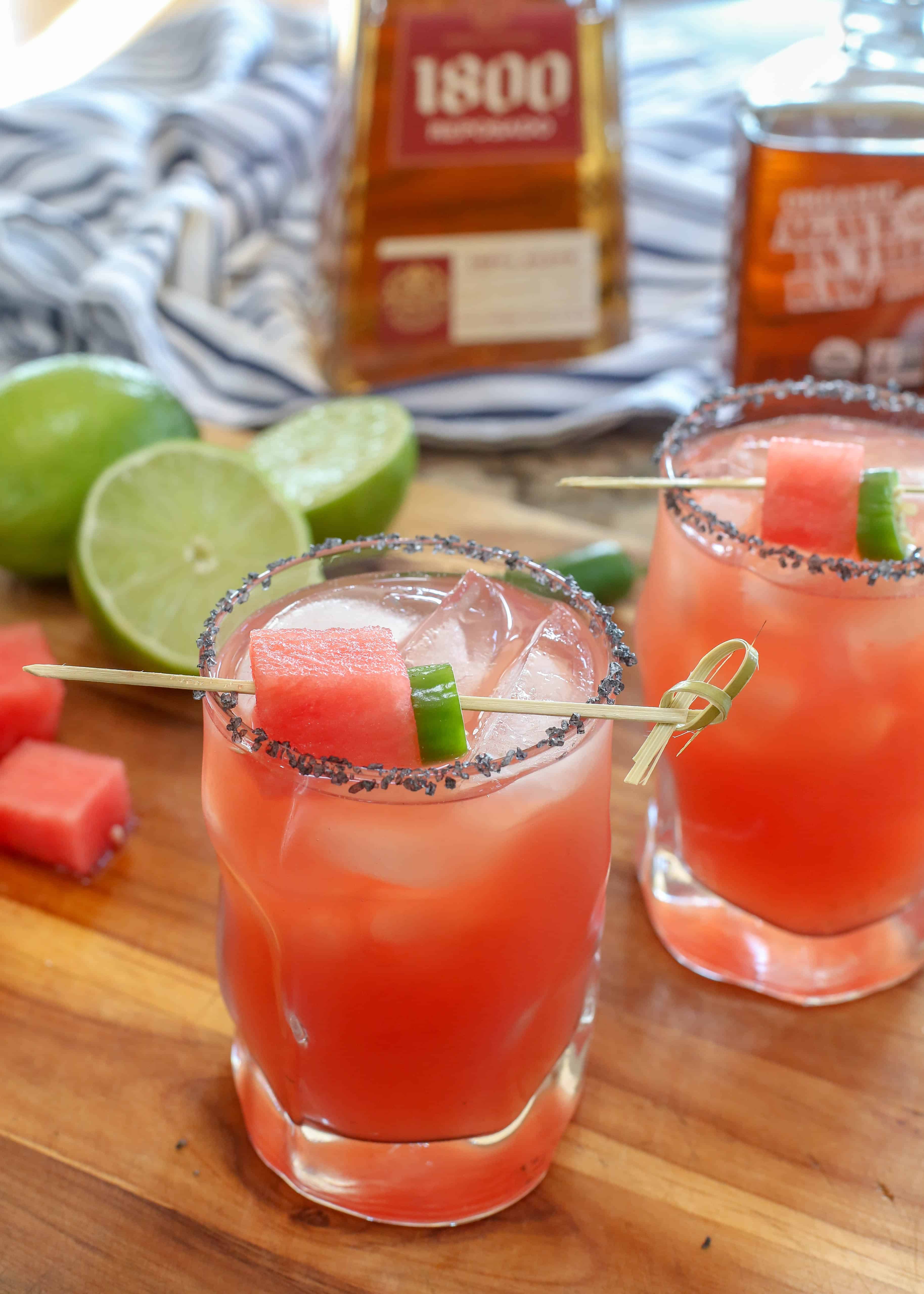 Cruise Ship Favorite: Crafting Sandia en Fuego Spicy Sweet Margaritas